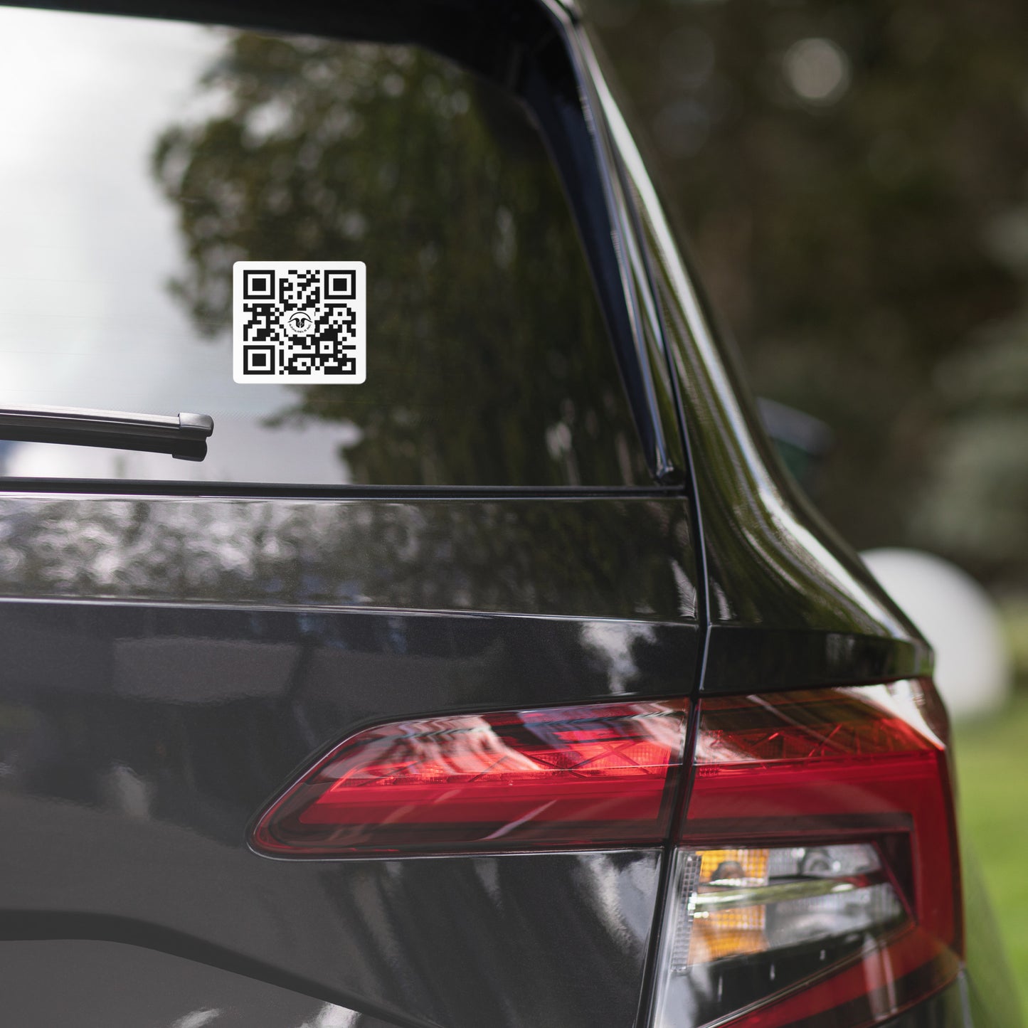 QR code Bubble-free stickers