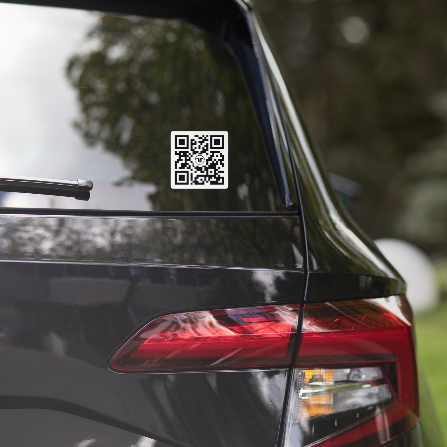 QR code Bubble-free stickers