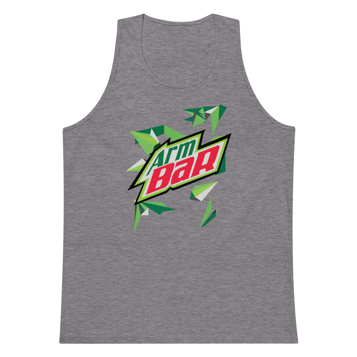 "Arm Bar" Built Big Men’s premium tank top