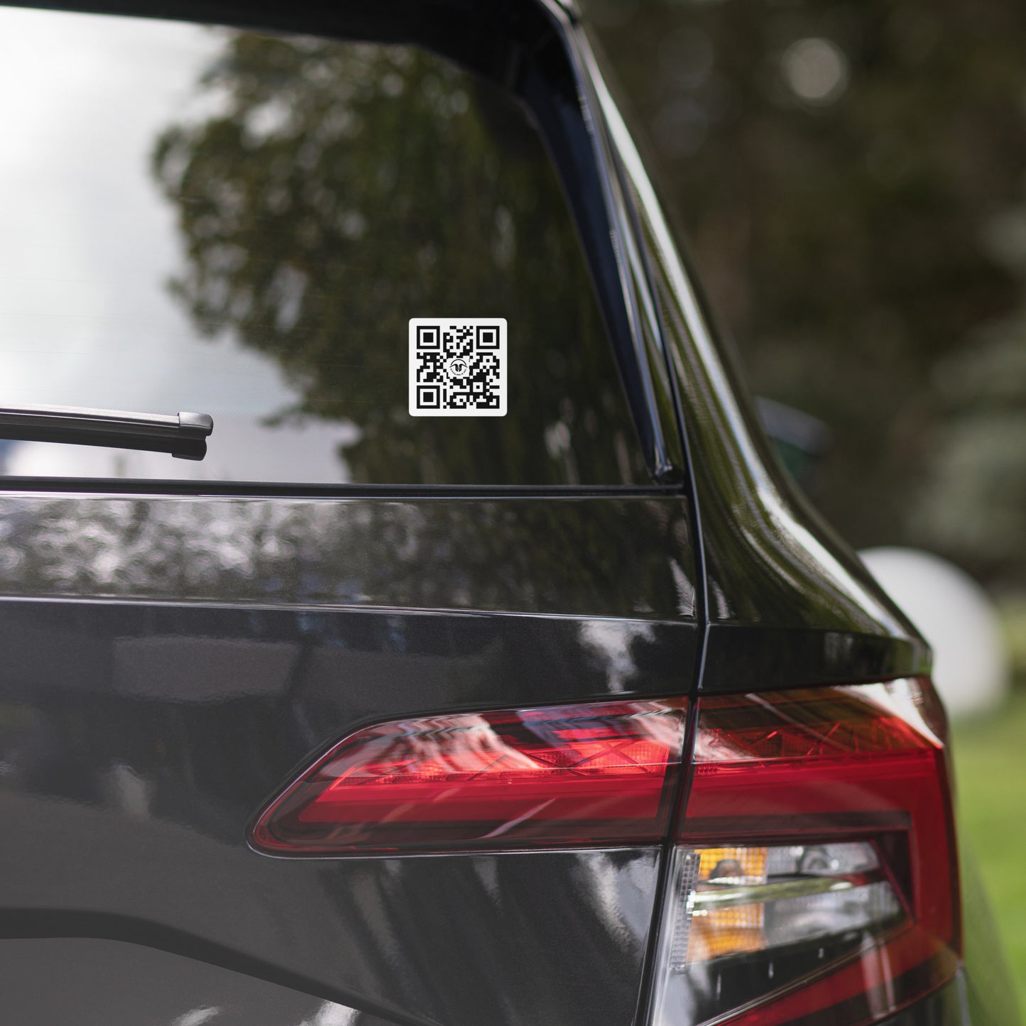 QR code Bubble-free stickers