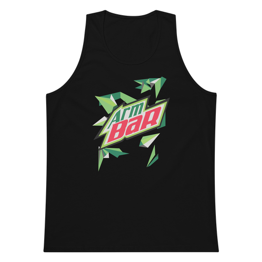 "Arm Bar" Built Big Men’s premium tank top