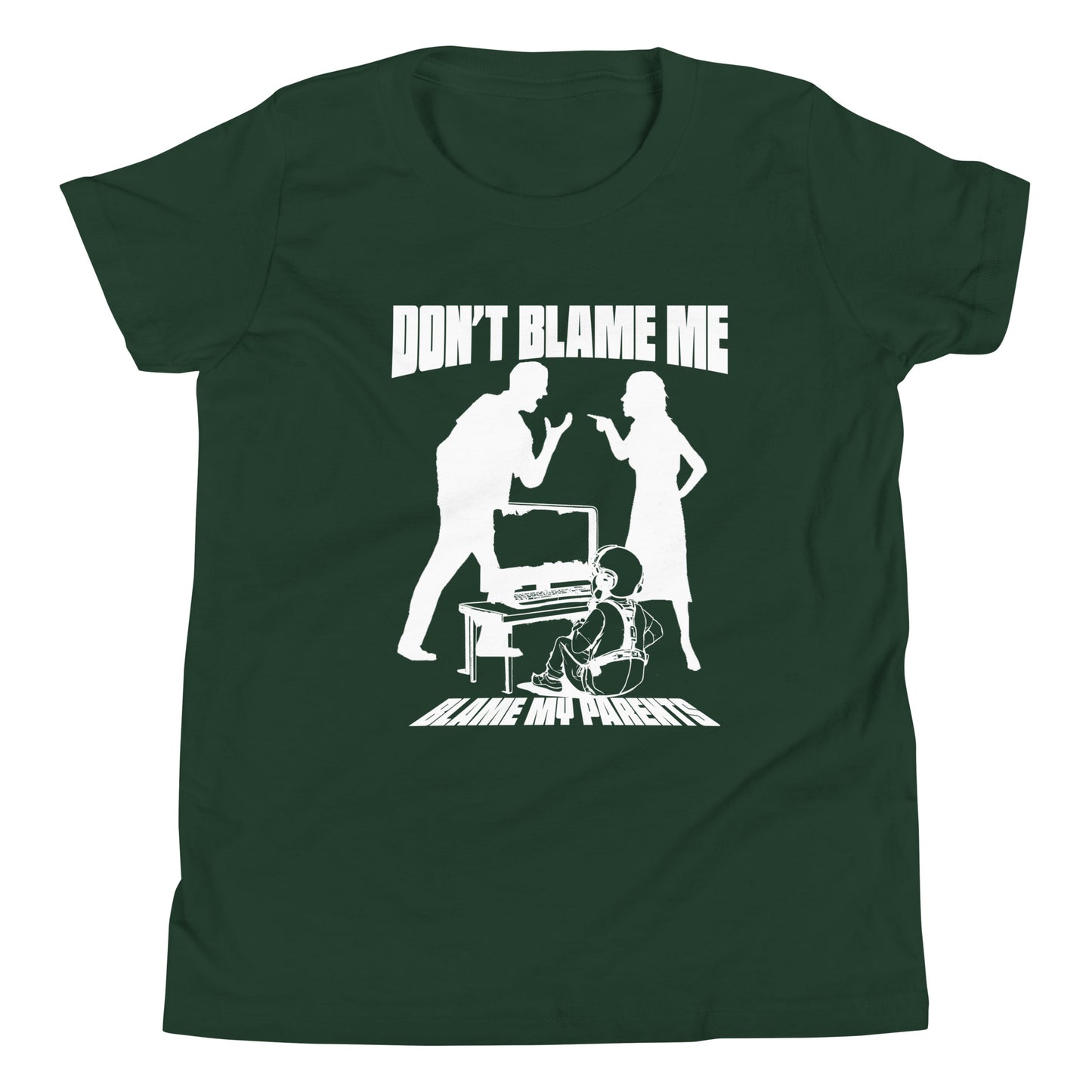 Don't Blame Me Youth Short Sleeve T-Shirt