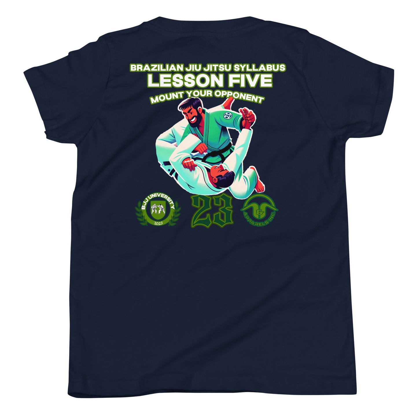 BJJ University "Lesson Five" T-Shirt Kids